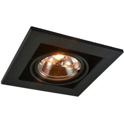 Встраиваемый светильник Arte Lamp Technika A5930PL-1BK