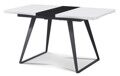 Стол обеденный Frank-White-Black 110-140
