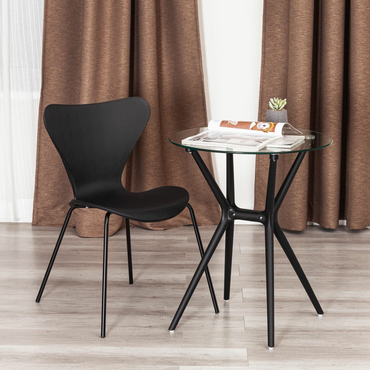 Стул Jacobsen Black (Черный)