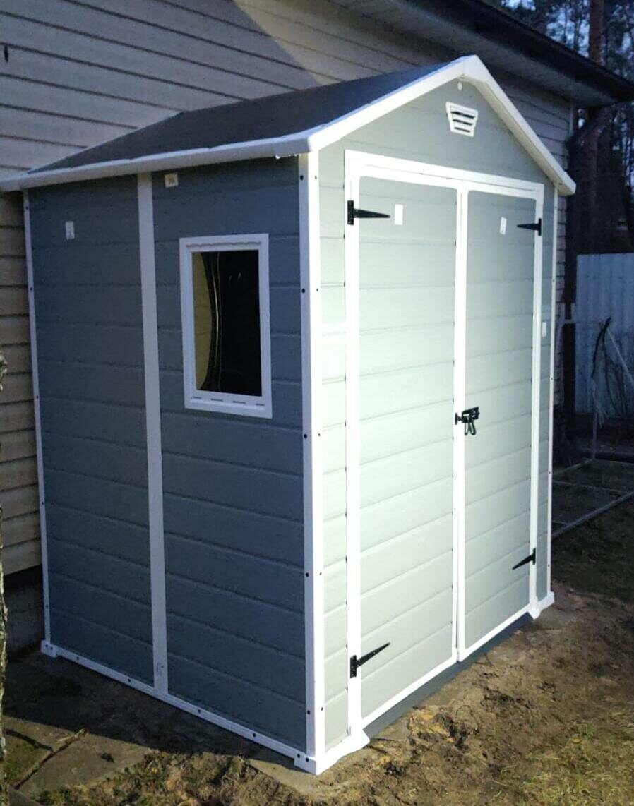 Сарай "Манор 6x5DD" (размеры 175 x 145 см)