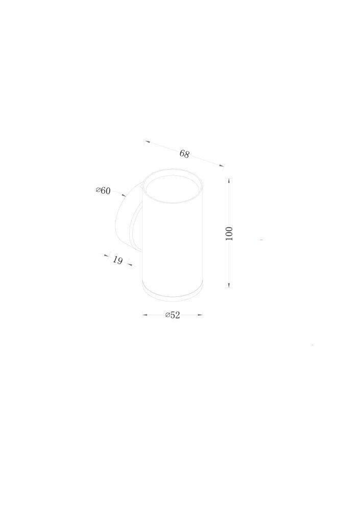 Настенный светильник Maytoni FOCUS S C068WL-01W