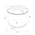 Пуф Большой открывающийся Canapes M02-BKKa-0390