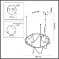 Подвесной светильник Odeon Corda 4397/55L