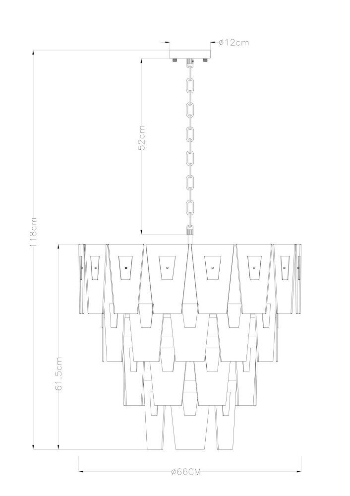 Подвесная люстра Arte Lamp Sophia A4066LM-11PB