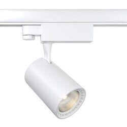 Однофазный LED светильник 26W 4000К для трека Maytoni Technicall Vuoro TR003-1-26W4K-W-W