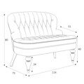 Диван канапе Canapes M10-B-E18