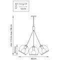 Подвесная люстра Sferico Lightstar 729071
