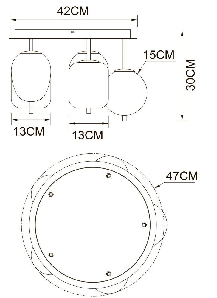 Потолочная люстра Arte Lamp Freddie A2231PL-5PB