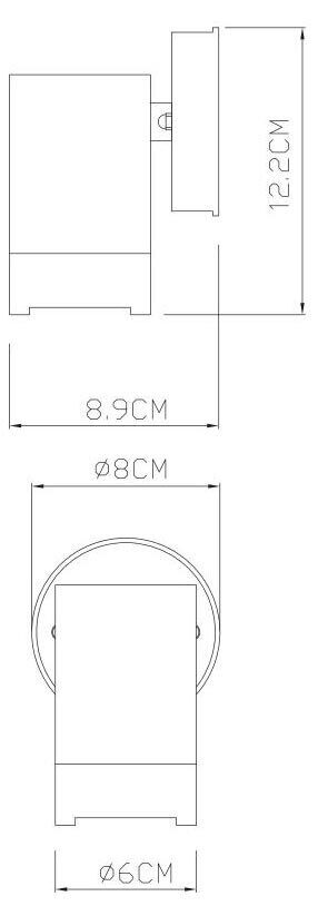 Уличный настенный светильник Arte Lamp Atlas A3503AL-1WH