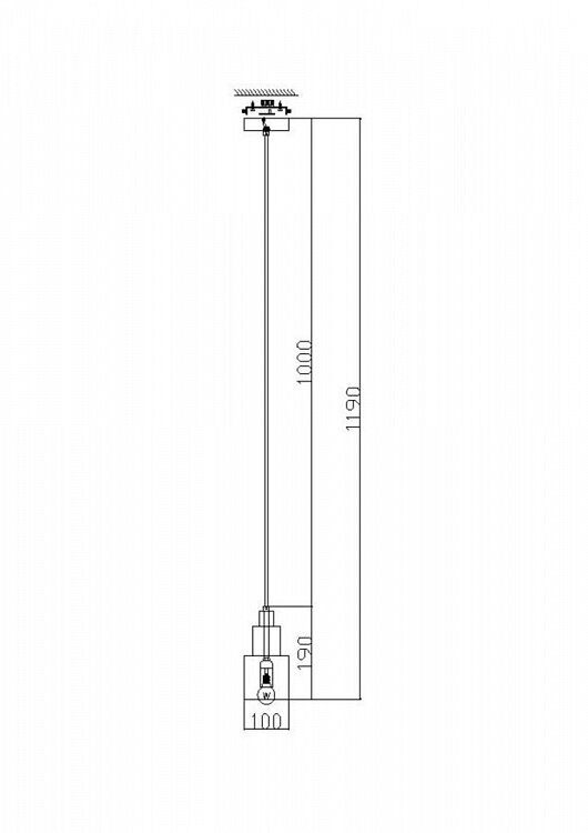 Подвесной светильник FREYA Moke FR4006PL-01BS