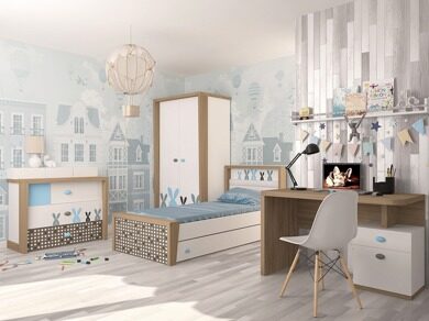 Детский гарнитур Mix Bunny blue