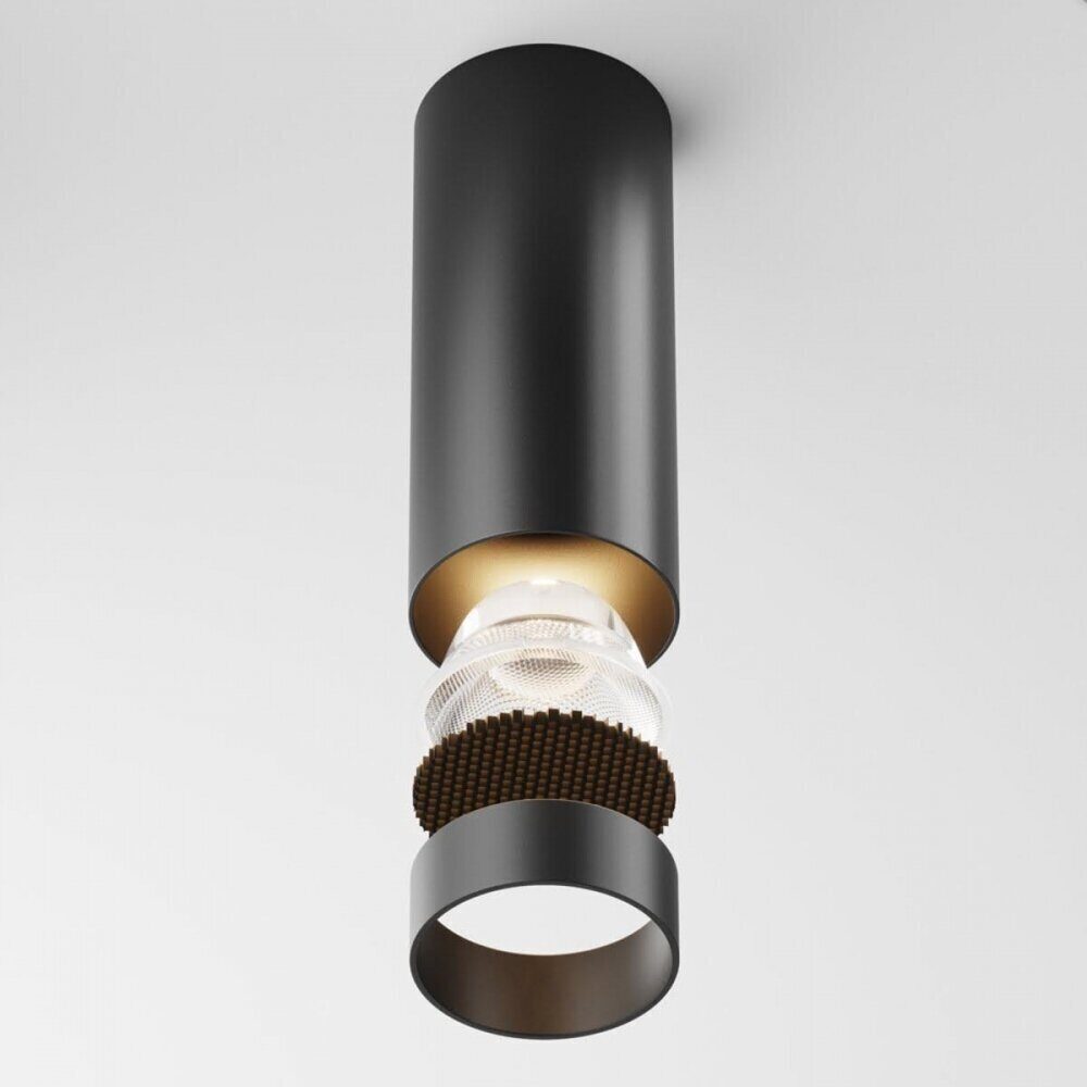 Накладной светодиодный светильник Maytoni Technicall Focus LED C056CL-L12B3K-W-B