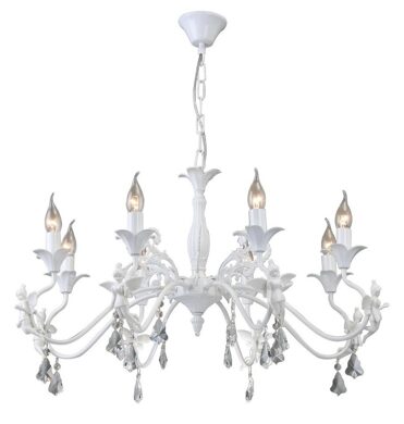 Подвесная люстра Arte Lamp Angelina A5349LM-8WH