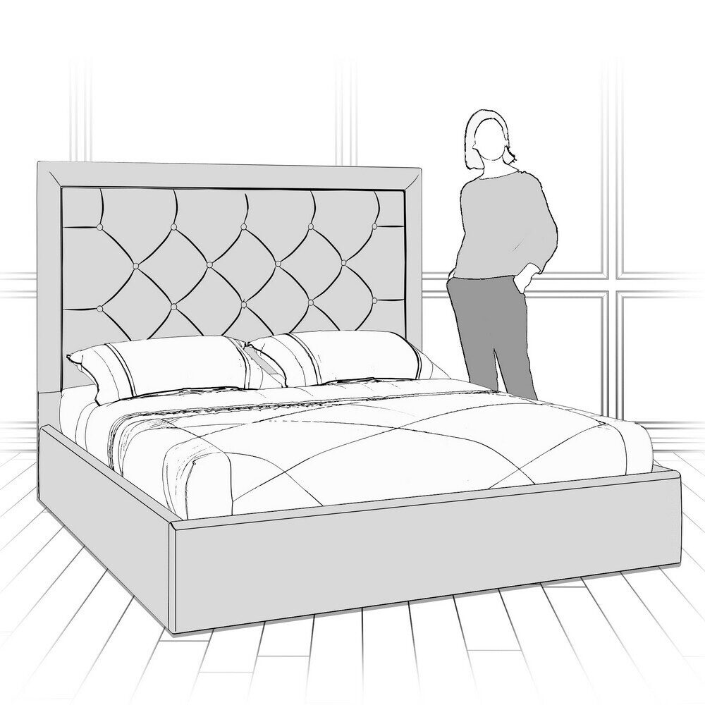 Кровать с подъемным механизмом Vary bed K20-B05