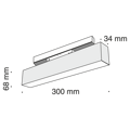 Трековый светодиодный светильник Maytoni Track lamps TR012-2-12W4K-B