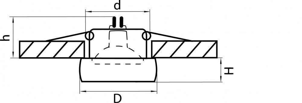 Встраиваемый светильник Lightstar Tondo 006200