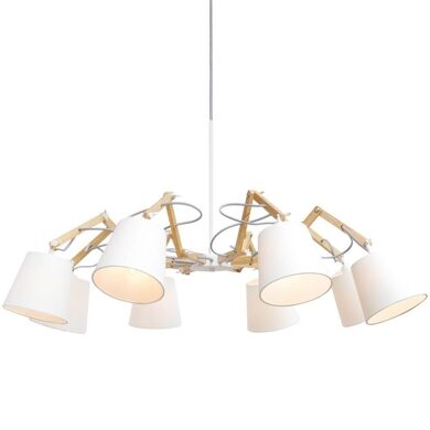 Подвесная люстра Arte Lamp Pinoccio A5700LM-8WH