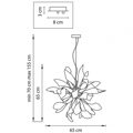 Подвесная люстра Lightstar Turbio 754267