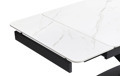 Стол обеденный раскладной White-Cesar 140-200, керамика