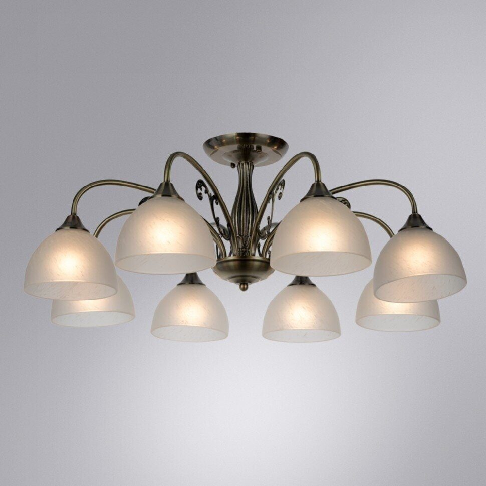 Люстра потолочная Arte Lamp Spica A3037PL-8AB