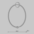 Настенный светильник Maytoni Halo MOD005WL-L35BSK