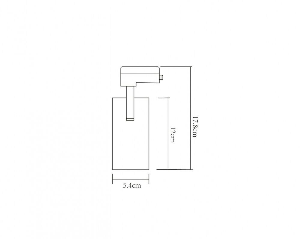 Однофазный LED светильник 13W 4000К для трека Arte lamp A4568PL-1WH