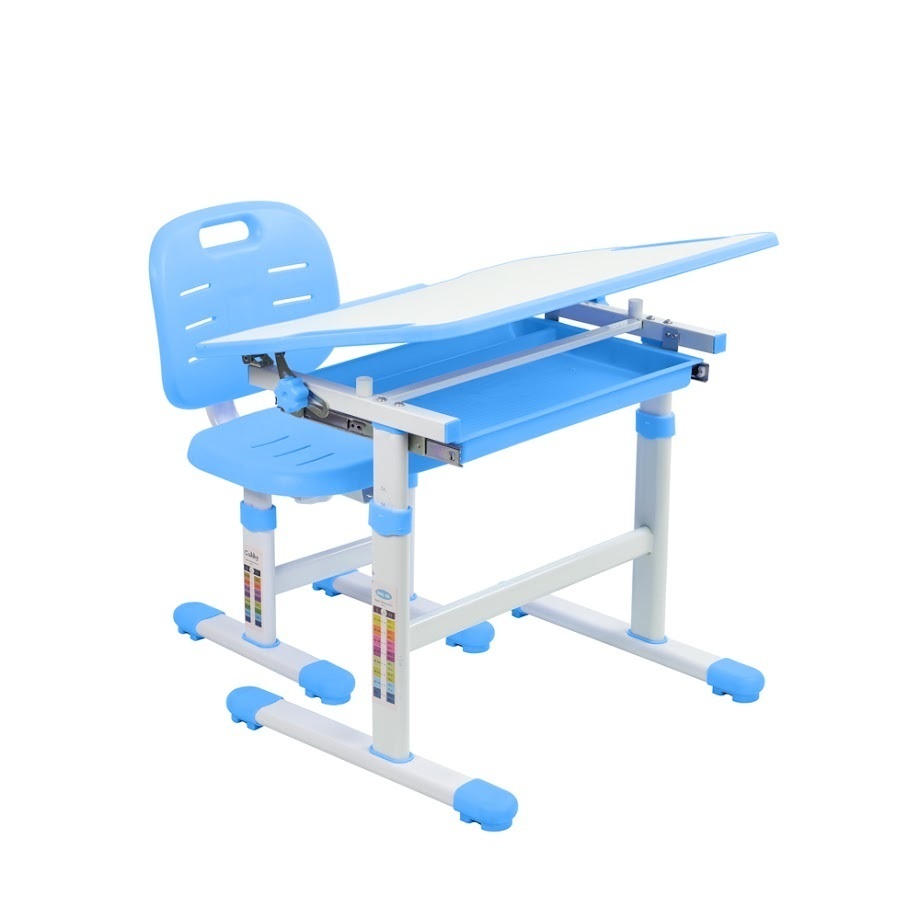 Детская парта растишка и стул Capri Blue