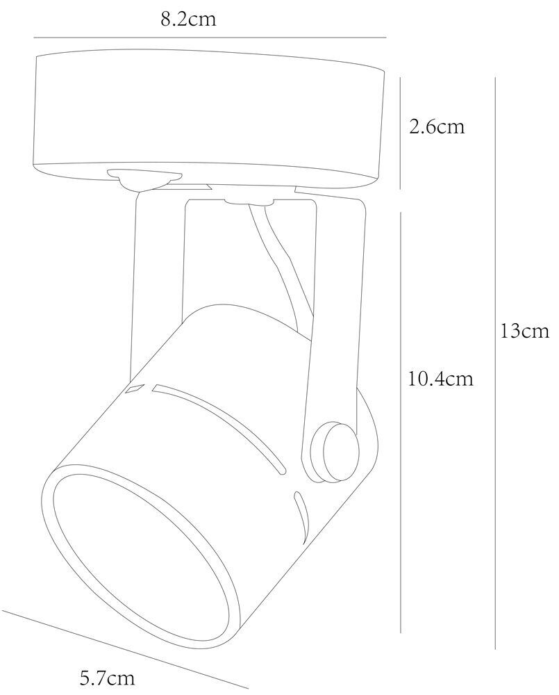 Спот Arte Lamp Mizar A1311AP-1BK