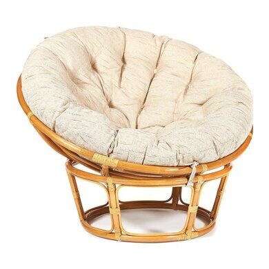 Кресло PAPASAN/ПАПАСАН /с подушкой/  Honey (мед), ткань Старт