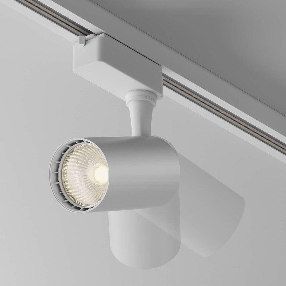 Однофазный LED светильник 6W 3000К для трека Maytoni Technicall Vuoro TR003-1-6W3K-W-W