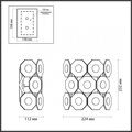 Бра Tokata Odeon Light 4974/1W