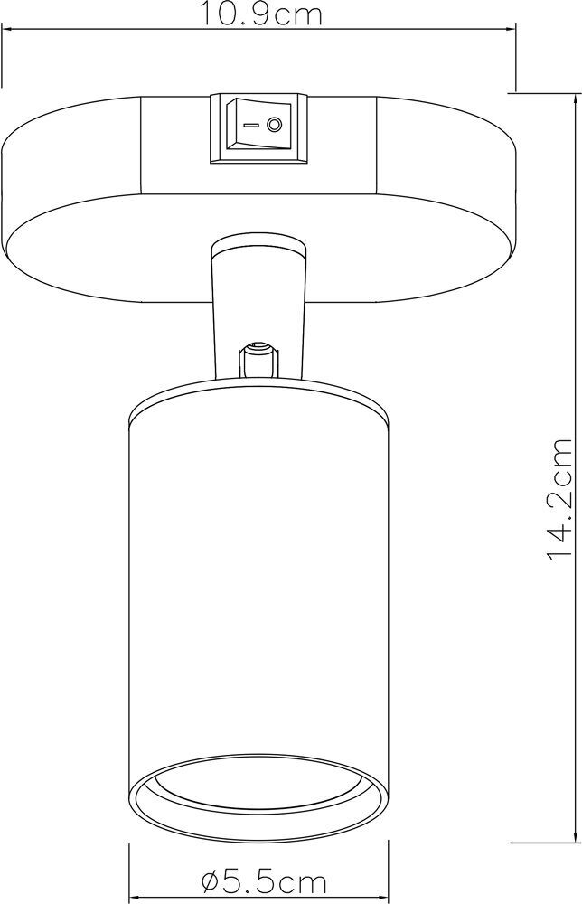 Спот Arte Lamp Aquarius A3226AP-1WH