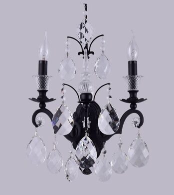 MAGNIFICO AP2 BLACK/TRANSPARENT Бра CRYSTAL LUX MAGNIFICO
