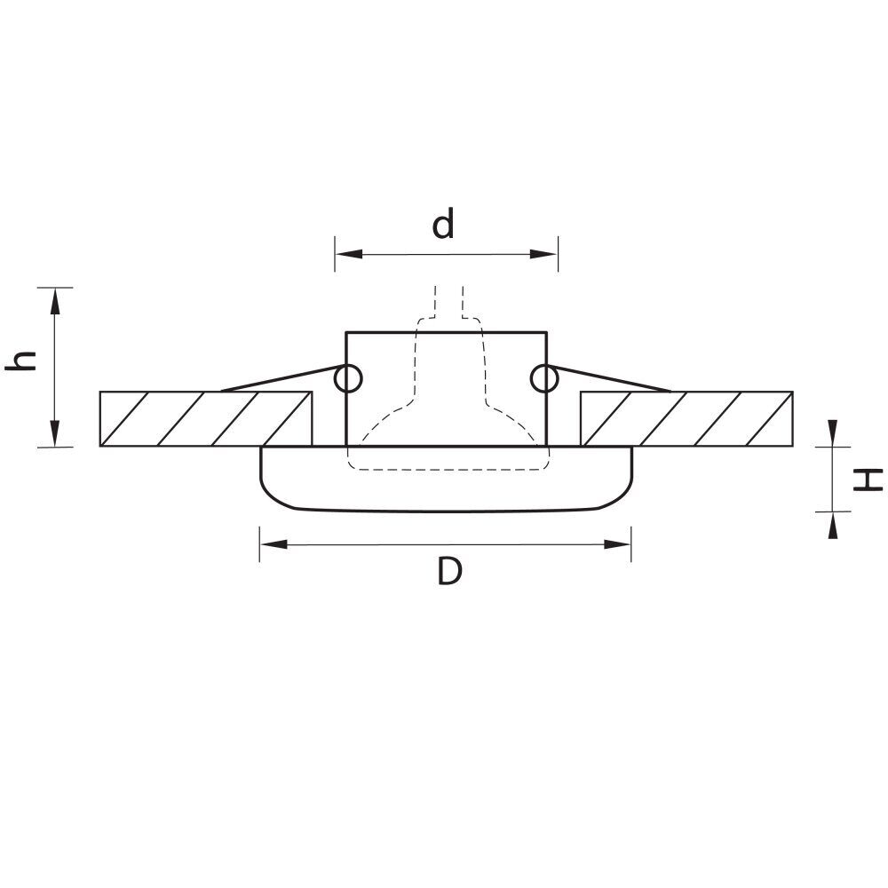 Встраиваемый светильник Lightstar Anello 002230