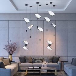 Подвесной светодиодный светильник Odeon Light Venta 4651/7L