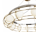 Подвесная люстра Maytoni Modern Carcass MOD312PL-12GCH