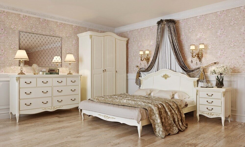 Кровать 160*200 Romantic Gold R102g