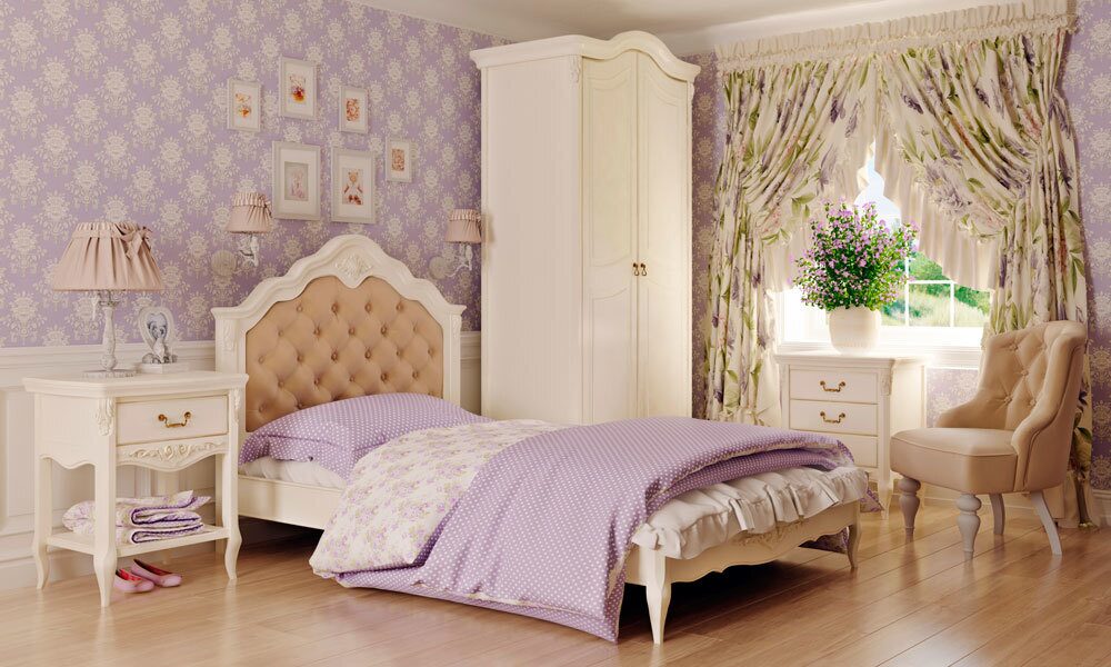 Шкаф 2 двери Romantic R122