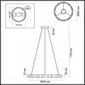 Подвесная люстра Odeon Fierro 4991/80L