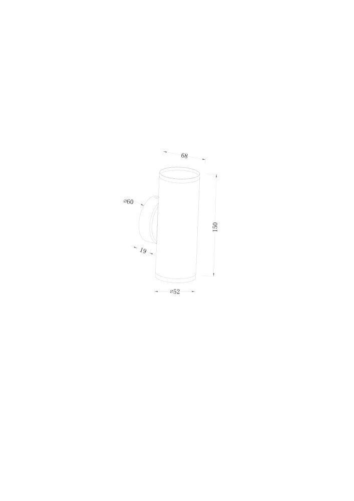 Настенный светильник Maytoni FOCUS S C068WL-02B
