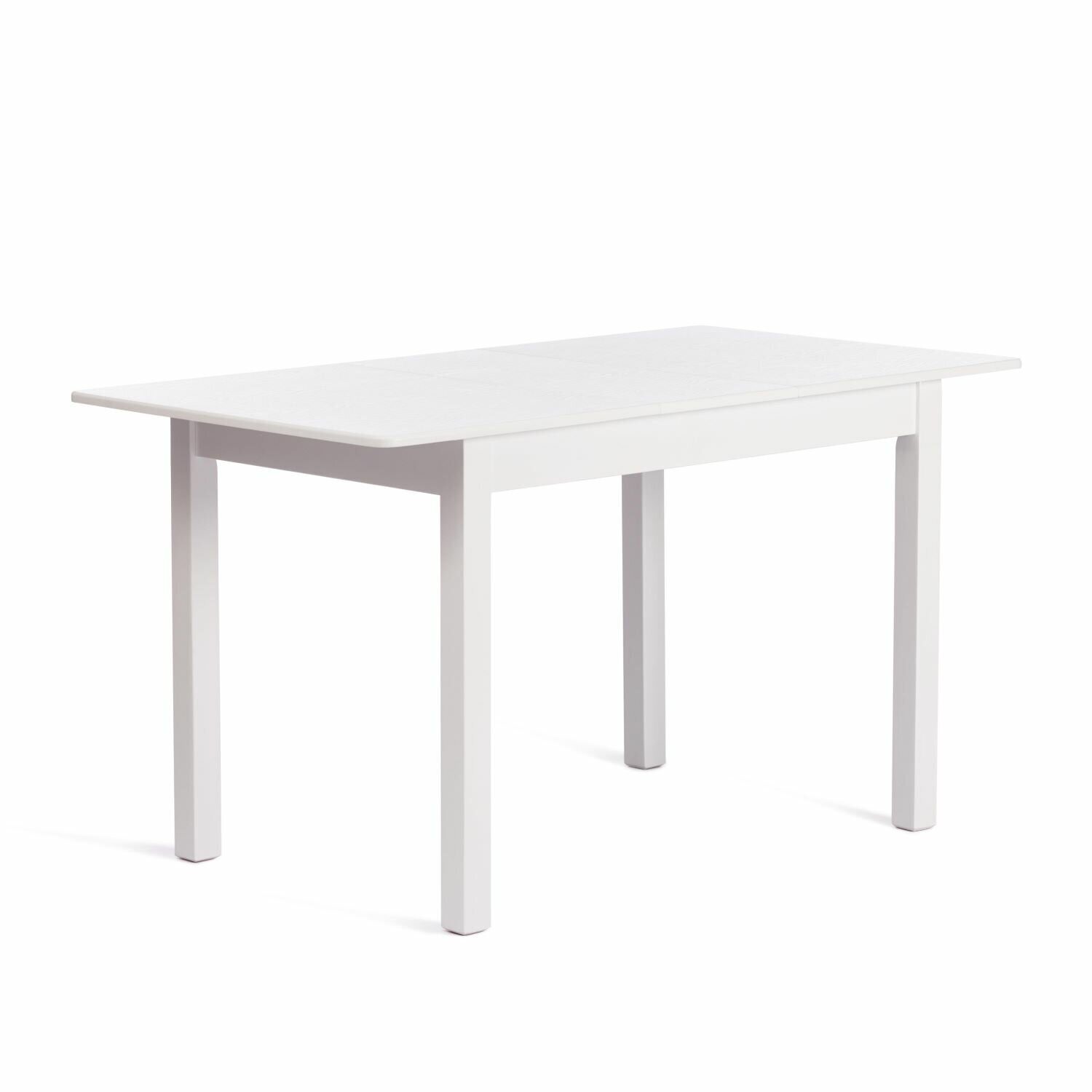 Стол MOSS раздвижной, 110+30 x 68 x 75 см, white (белый)