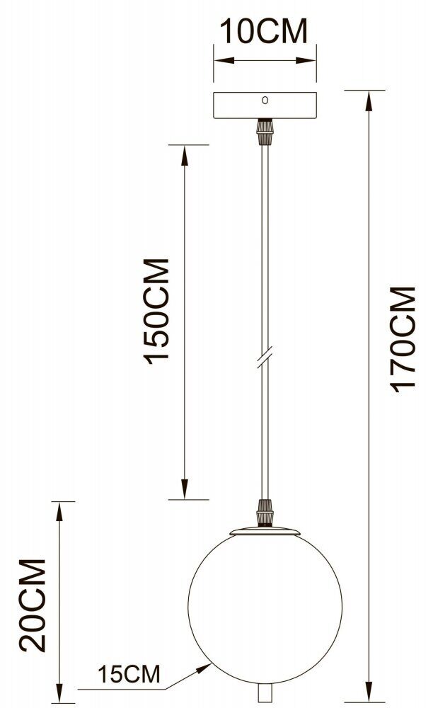 Подвесной светильник Arte Lamp Freddie A2231SP-1PB