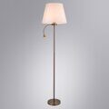 Торшер с дополнительной подсветкой Arte Lamp Elba A2581PN-2AB