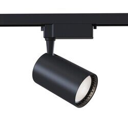 Однофазный LED светильник 26W 3000К для трека Maytoni Technicall Vuoro TR003-1-26W3K-S-B