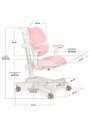 Детское кресло Mealux Space Air-Pink