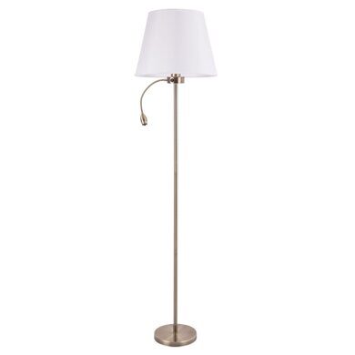 Торшер с дополнительной подсветкой Arte Lamp Elba A2581PN-2AB