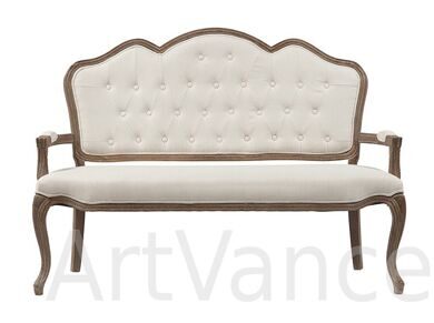 Диван Juliette Sofa Белый Лен