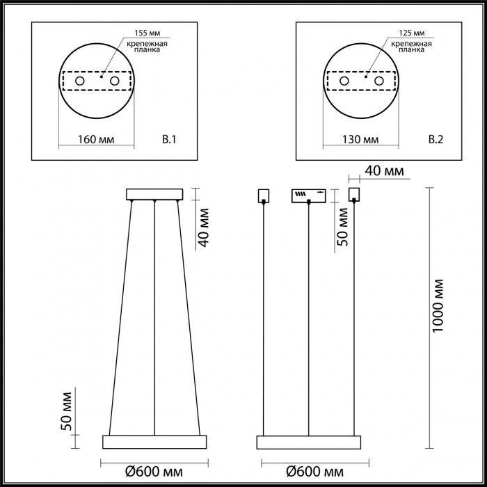 Подвесной светодиодный светильник Odeon Light Brizzi 3885/35LA