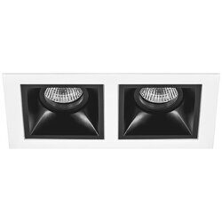 D5260707 Встраиваемый точечный светильник Domino Quadro Lightstar (комплект из 214526+214507+214507)