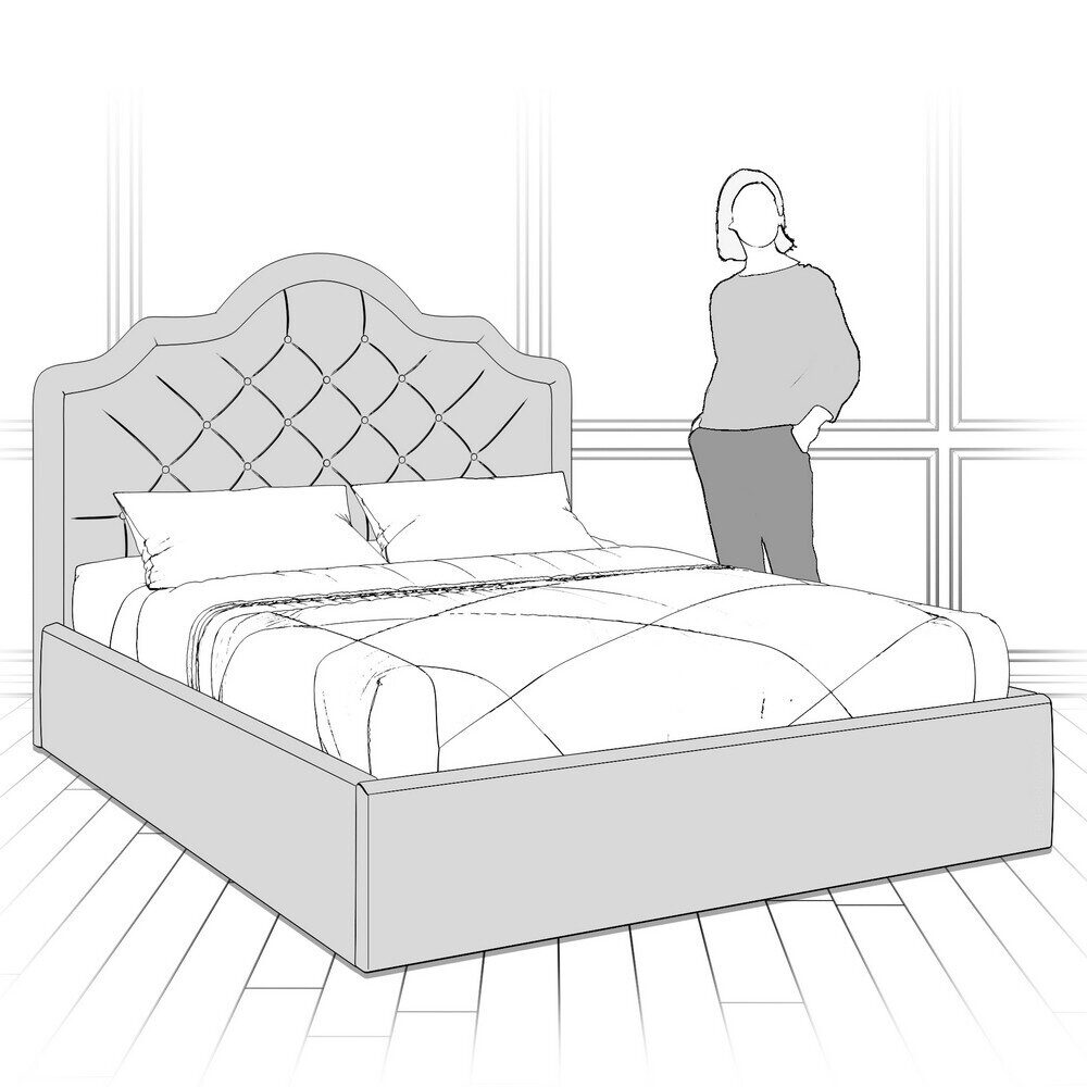 Кровать с подъемным механизмом Vary bed K05Y-B14